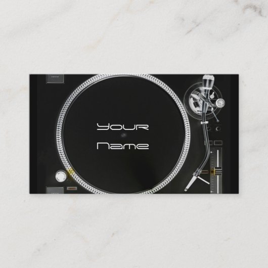 DJ名刺 名刺 (正面)