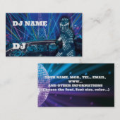 DJ名刺 名刺 (正面/裏面)