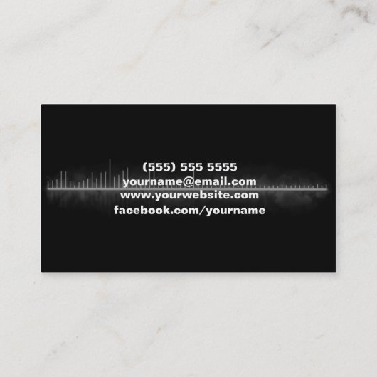 DJ名刺 名刺 (裏面)