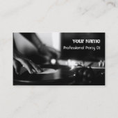 DJ名刺 名刺 (正面)