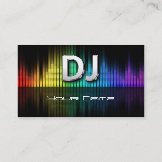 DJ名刺 名刺 (正面)