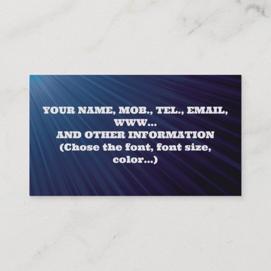 DJ名刺 名刺 (裏面)