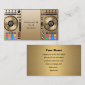 DJ名刺 名刺 (正面/裏面)