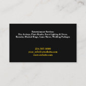 DJ名刺 名刺 (裏面)