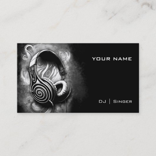 DJ名刺 名刺 (正面)