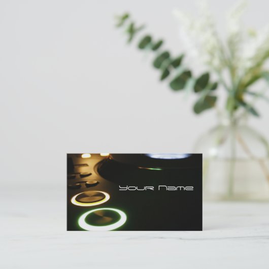 DJ名刺 名刺 (スタンド正面)