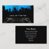 DJ名刺 名刺 (正面/裏面)