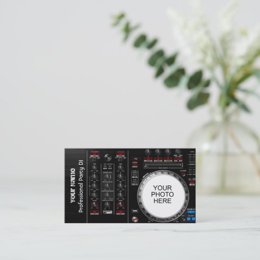 DJ名刺 名刺 (スタンド正面)