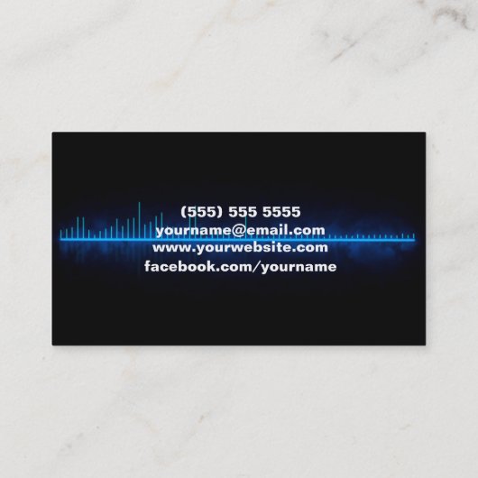 DJ名刺 名刺 (裏面)