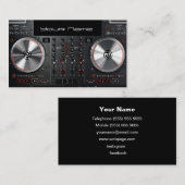 DJ名刺 名刺 (正面/裏面)