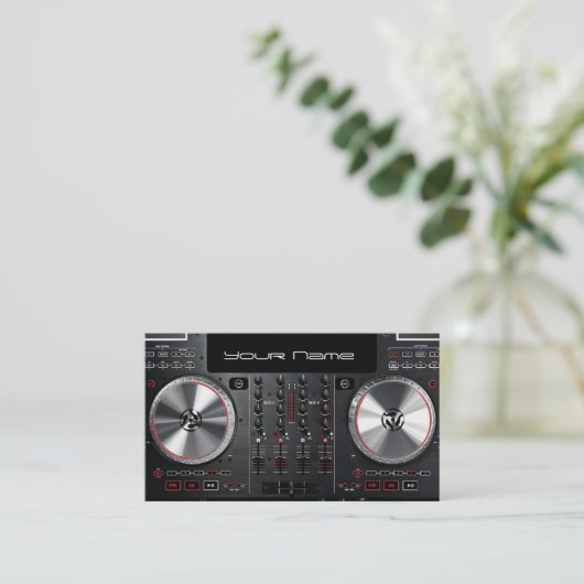 DJ名刺 名刺 (スタンド正面)