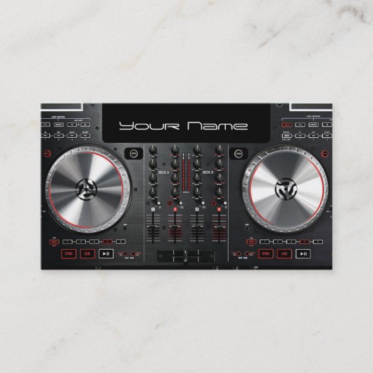 DJ名刺 名刺 (正面)
