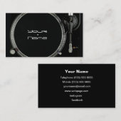 DJ名刺 名刺 (正面/裏面)