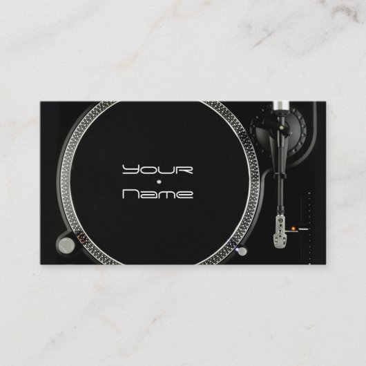 DJ名刺 名刺 (正面)