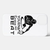 DJ名前をカスタムするとカラーケース Case-Mate iPhoneケース (裏面 (横))