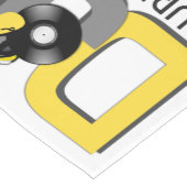 DJ名前をカスタムするテーブルランナー ショートテーブルランナー (コーナー)