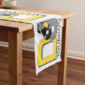 DJ名前をカスタムするテーブルランナー ショートテーブルランナー (インサイチュ)