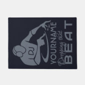 DJ名前をカスタムする及び色のドア・マット ドアマット (正面)