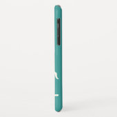 DJ名前をカスタムする及び色の電話箱 Case-Mate iPhoneケース (裏面/左)