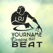 DJ名前をカスタムする ウィンドウサイン (シート3)