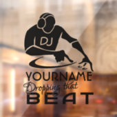 DJ名前をカスタムする ウィンドウサイン (シート2)