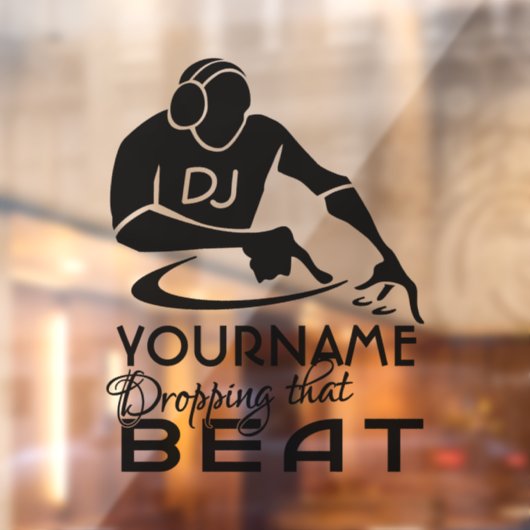 DJ名前をカスタムする ウィンドウサイン (シート2)