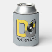 DJ名前をカスタムする&カラーカンクーラー 缶クーラー (缶裏面)
