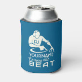 DJ名前をカスタムする&カラーカンクーラー 缶クーラー (缶裏面)