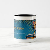 DJ子猫 ツートーンマグカップ (中央)