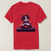 DJ子猫 Tシャツ (デザイン正面)