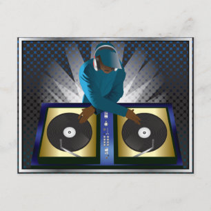 DJ学士バチェロレッテサプライズパーティの招待状 招待状