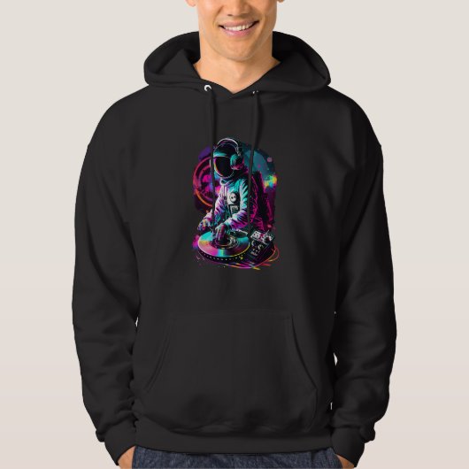 DJ宇宙飛行士Tシャツ パーカ (正面)