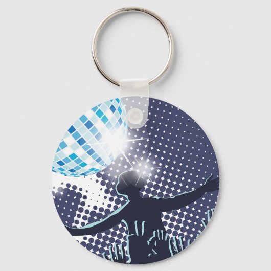 DJ実行キーチェーン キーホルダー (正面)