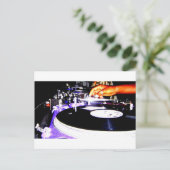 DJ機器 ポストカード (スタンド正面)