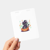 Dj猫ハロウィン オーバーサイズTシャツ バッジ (手持ち)