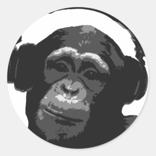 DJ猿 ラウンドシール