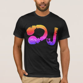 DJ用クール&カラフルtee_stamp Tシャツ