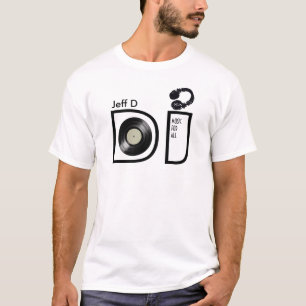 DJ用パーソナライズされたtシャツ Tシャツ
