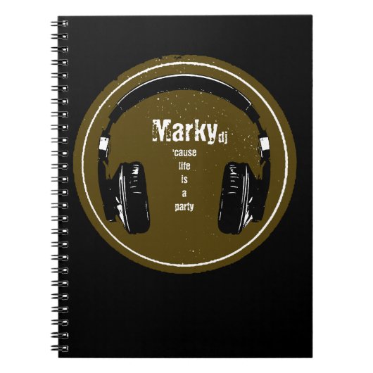 dj用 ノートブック (正面)