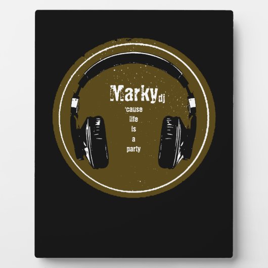 dj用 フォトプラーク (正面)