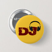 DJ用 缶バッジ (正面&裏面)