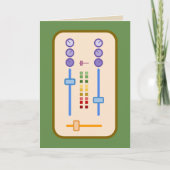 DJ誕生日カード カード (正面)