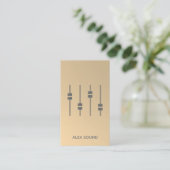 DJ金ゴールドミニフェイクマリスト2019 名刺 (スタンド正面)