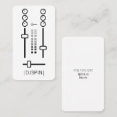 DJ雇用カード 名刺 (正面/裏面)