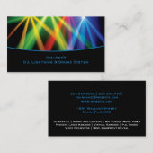 DJ音楽のアップロードBusiness Card 名刺 (正面/裏面)