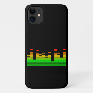 DJ音楽のイコライザビーブデコールビート iPhone 11 ケース