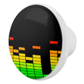 DJ音楽のビートからの平衡装置の感情 セラミックノブ (右)