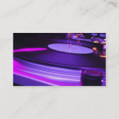 DJ音楽ビジネス カード (裏面)