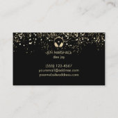 DJ音楽ヘッドフォン 名刺 (裏面)