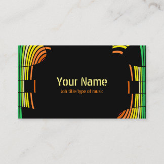 DJ音楽生産のミュージシャンカード平衡装置 名刺